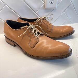 Cole Haan Men's Williams Postman Plain Brown Leather Oxford Dress Shoes 11.5 M